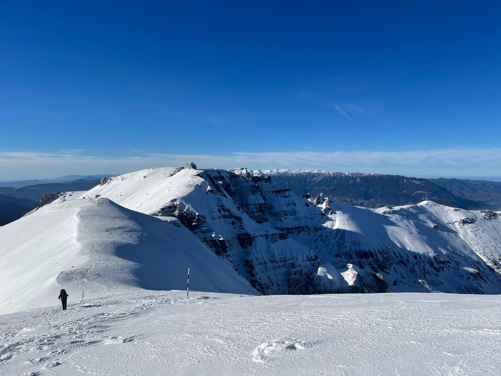 Vedere de pe Platou spre Piatra Craiului